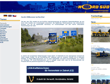 Tablet Screenshot of nordsued.com